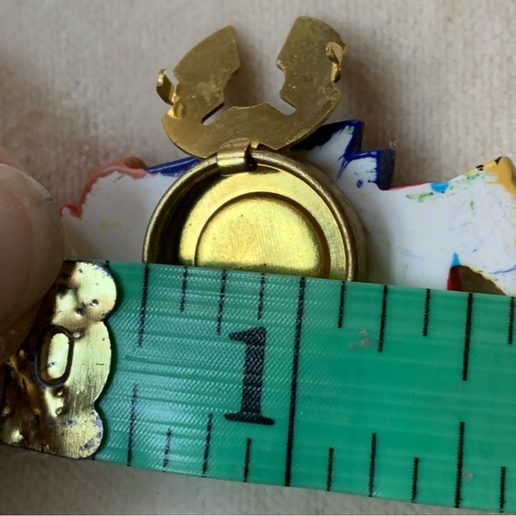 Vintage Figural Button Covers Lot of 6 Angels Celestial Themed Art To Wear Craft - Picture 9 of 11